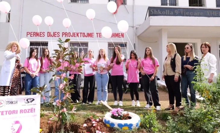 Nderim për Mësuesen Nila në kuadër të Tetorit Rozë – VIDEO