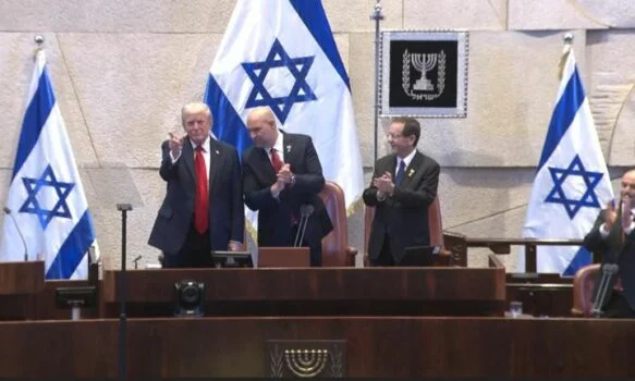 “Në 8 muaj i dhashë fund 8 luftërave”, Trump nga Izraeli: Kemi ushtrinë më të madhe në botë dhe armë që s’i ka askush…