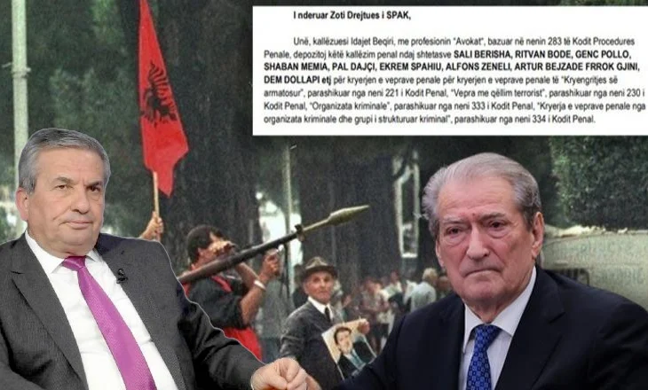 Në tavolinën e SPAK dosja që fundos Sali Berishën për grushtin e shtetit në ’98, nga atentati ndaj ministrit të…