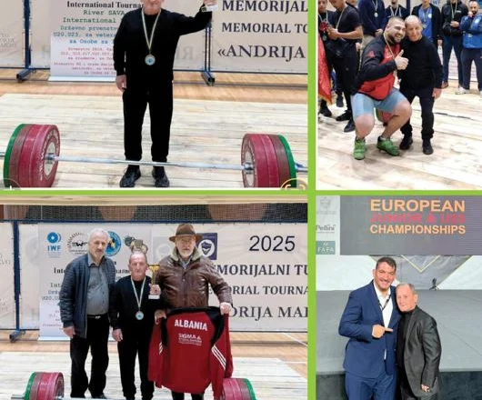 Në turneun “Open Cup Bosnia”, Faruk Kalleshi nderohet me medalje të artë si sportist i shekullit