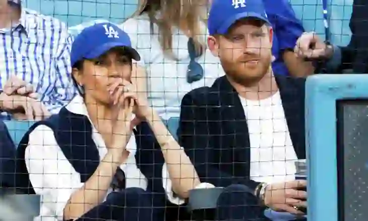 Një mbrëmje mbretërore në stadium: Çfarë i bashkoi Meghan dhe Harry me tifozët e Dodgers?