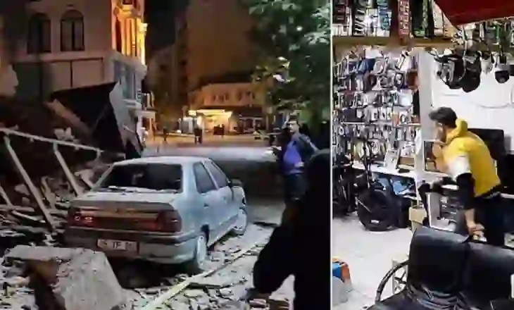 Një tërmet me magnitudë 6.1 godet Turqinë, pamjet e kamerave të sigurisë tregojnë ndërtesa që lëkunden ndërsa banorët nxitojnë për t’u strehuar