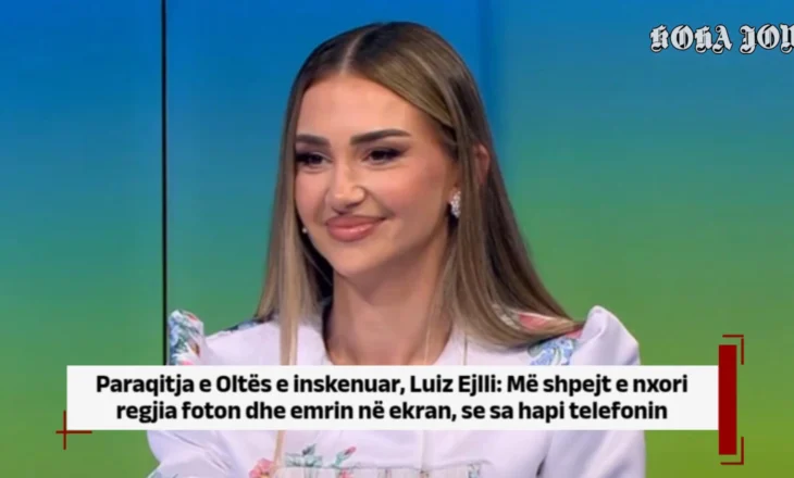 Paraqitja e Oltës e inskenuar, Luiz Ejlli: Më shpejt e nxori regjia foton, se sa hapi telefonin