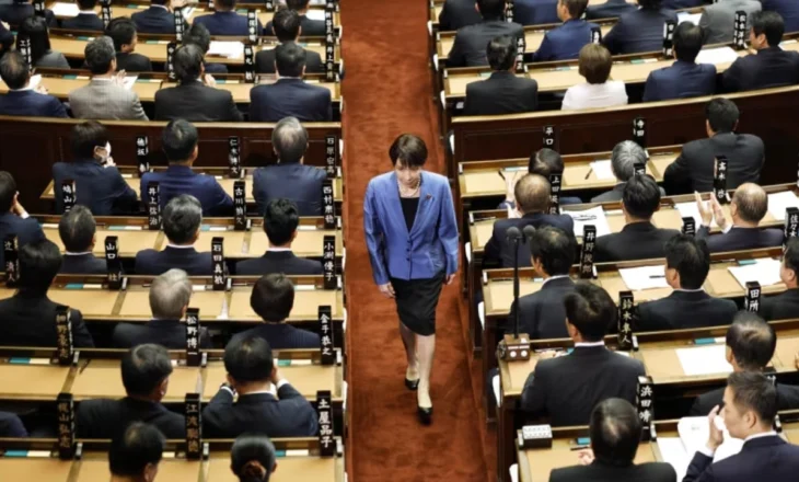 Për herë të parë në histori, Japonia zgjedh një grua si kryeministre