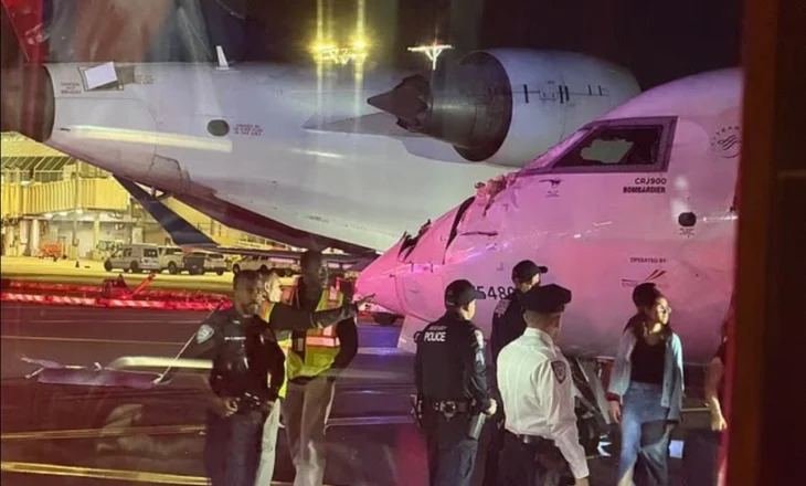 Përplasje e frikshme e dy avionëve, njërit prej tyre i këputet krahu
