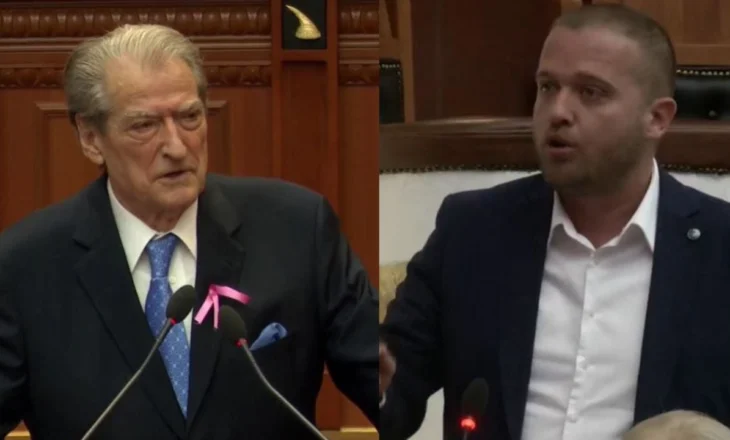 “Po dëgjojmë këtu që liderët e UÇK akuzohen për gjenocid ndaj Serbisë”, Berisha përplaset me deputetin e PS: Turp të të vij Ardit Bido, o falsifikator