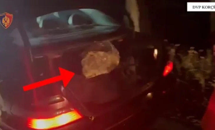 Po transportonte 16 kg lëndë narkotike drejt Greqisë, arrestohet në Korçë 46-vjeçari, në kërkim edhe bashkëpunëtori i tij