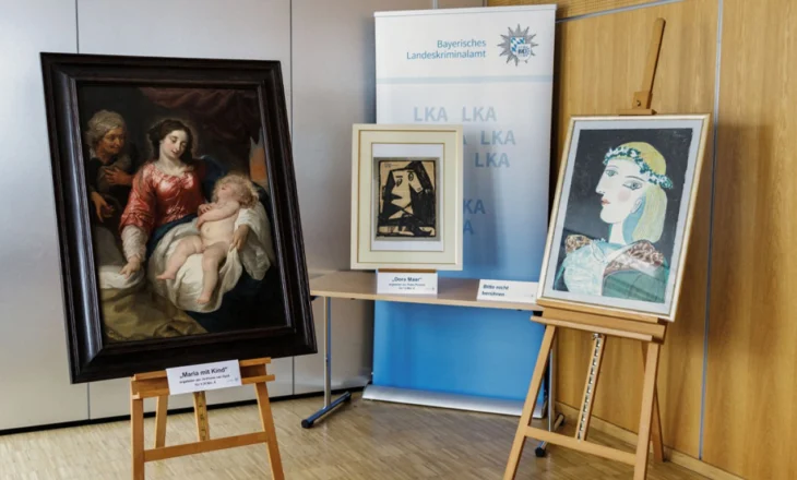 Policia gjermane shkatërron një rrjet që shiste vepra të falsifikuara nga Picasso, Rembrandt, Modigliani dhe Frida Kahlo