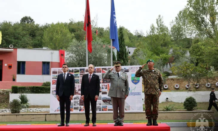 Presidenti Begaj në 60-vjetorin e themelimit të Batalionit të Mbështetjes së Shtabit të Përgjithshëm të FA: Roli i Shqipërisë është forcuar në arenën ndërkombëtare