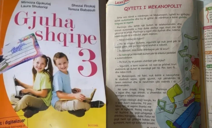 Prindërit kritikojnë tekstin e Gjuhës Shqipe 3: Jo vetëm pa kuptim, por edhe pa fjalë shqipe