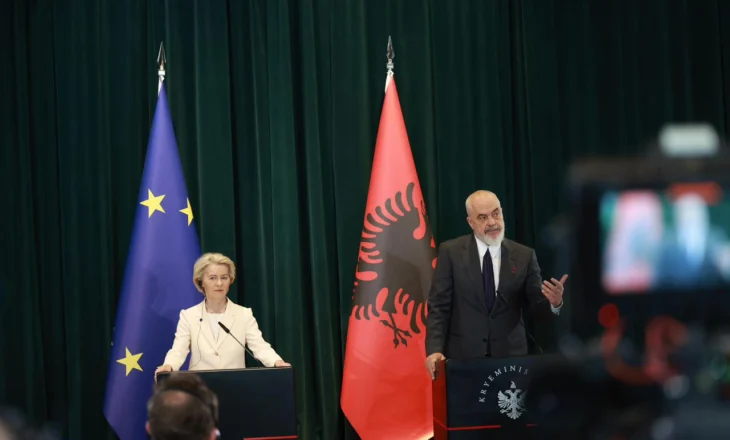 “Progres i mrekullueshëm me shpejtësi rekord”, Von der Leyen mesazhe optimiste nga Tirana. Rama: Kapitujt i mbyllim brenda 2027. Berisha: Plotësojmë vetëm 1 kusht