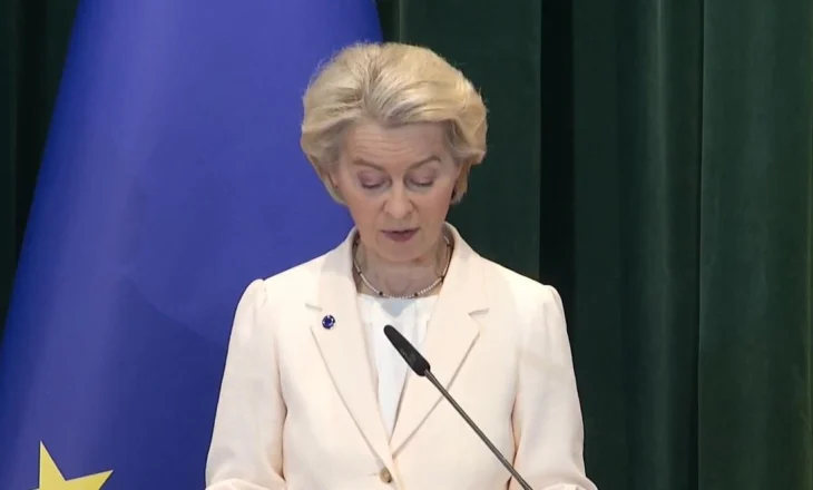 ”Progresi i Shqipëri në BE i mrekullueshëm”, Von der Leyen në Tiranë: U bë në një kohë të shkurtër, na pëlqen ambicia
