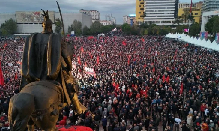 Protesta në Tiranë, reagon PD: Gjykata Speciale të shpallë sa më parë pafajësinë e ish-udhëheqësve politikë të UÇK-së