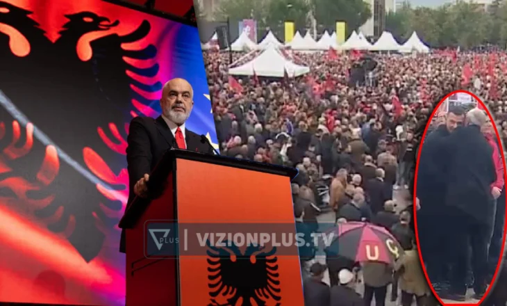 Protesta pro UÇK, Rama ndan pamjet nga sheshi “Skënderbej”: Zemra mal!