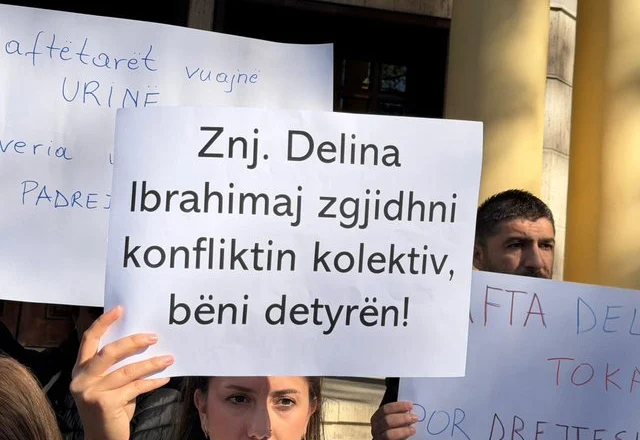 Protestë para Ministrisë së Ekonomisë, minatorët e Spaçit kërkojnë të drejta sindikale dhe siguri në punë