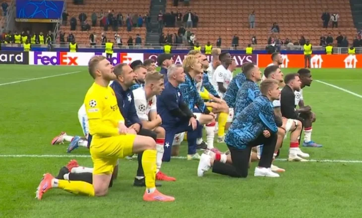 Pse Slavia Prague u gjunjëzua para tifozëve të saj, mbas humbjes 3-0 ndaj Interit në Champions