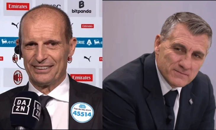Pyetja e Vierit, që nxiti debatin ironik me Allegrin në TV: Nëse do të të kisha ty në stol, ndoshta…