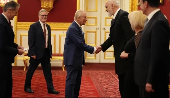 Rama takim me mbretin Charles, dalin pamjet nga pritja për liderët e Ballkanit Perëndimor (VIDEO)