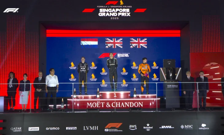 Rasëll fiton në Singapor, McLaren kampion për konstruktorë