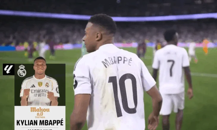 Real Madrid heq tmerrin e Barcelonës së Hansi Flick, Mbappe dhe Bellingham marrin fitoren e madhe