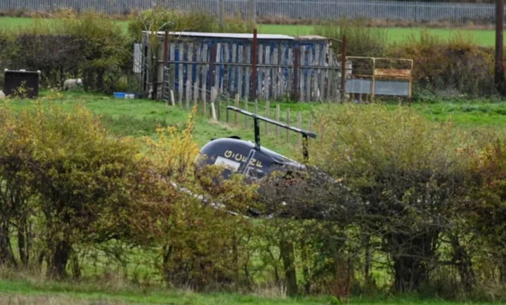 Rrëzohet helikopteri në Angli/ Humb jetën 70-vjeçari, tre persona të plagosur
