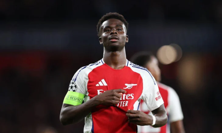 Saka pranë marrëveshjes me Arsenal për rinovimin e kontratës, do të bëhet më i paguari në historinë e klubit