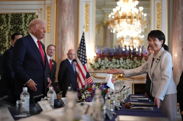 SHBA-Japoni marrëveshje për mineralet, kryeministrja Sanae Takaichi: Do nominoj Trump për Nobelin e paqes