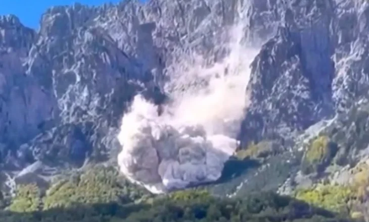 Shkëputet masivi shkëmbor në Theth, shkak ndryshimet e temperaturave