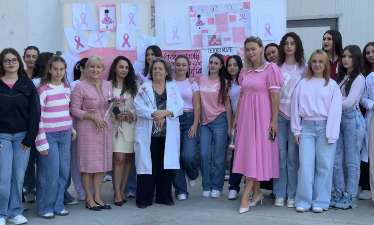 Shkolla “DEA 2001” aktivitet sensibilizues në kuadër të Tetorit Rozë – VIDEO