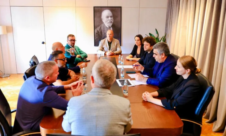 Shqipëria hapësirë për xhirime, Gonxhja takim me përfaqësuesit e Universal Music Hospitality & Lifestyle