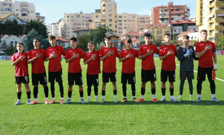 Shqipëria në turneun “UEFA Development”, fiton edhe ndaj Maqedonisë së Veriut