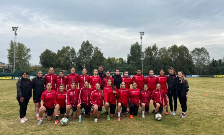 Shqipëria U-17 për vajza, gati për përballjen me Greqinë në kualifikueset e Euro 2026