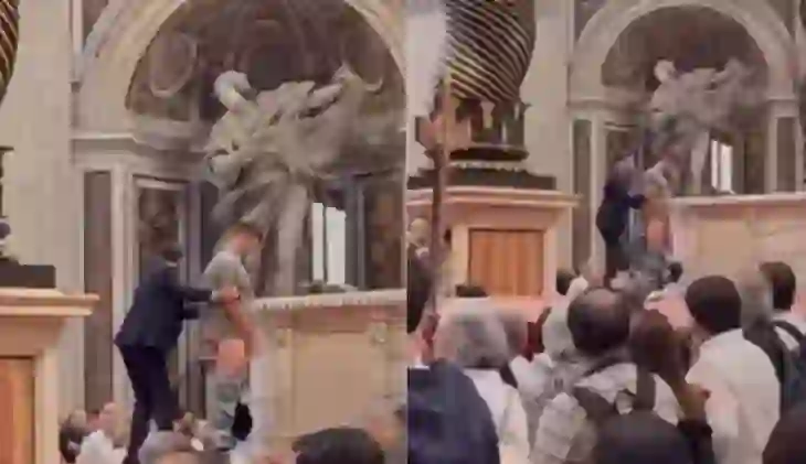 Skandal në Vatikan/ Burri urinon në altarin e Shën Pjetrit, Papa Leo XIV i tronditur nga akti