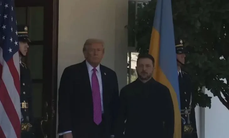 Takimi Trump-Zelensky, presidenti ukrainas mbërrin në Shtëpinë e Bardhë