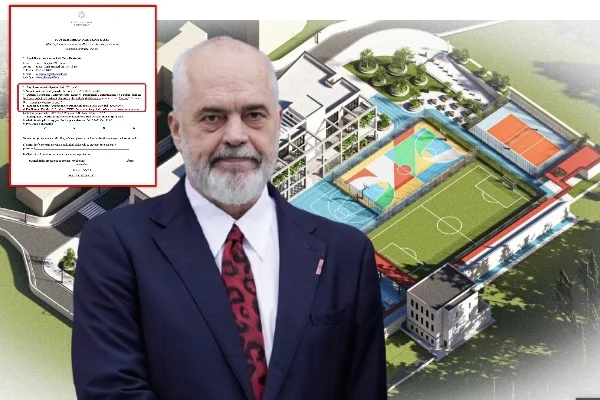 Tender 6 mln euro/ Kryeministri i vë kazmën stadiumit të Himarës, kthehet në parking betoni