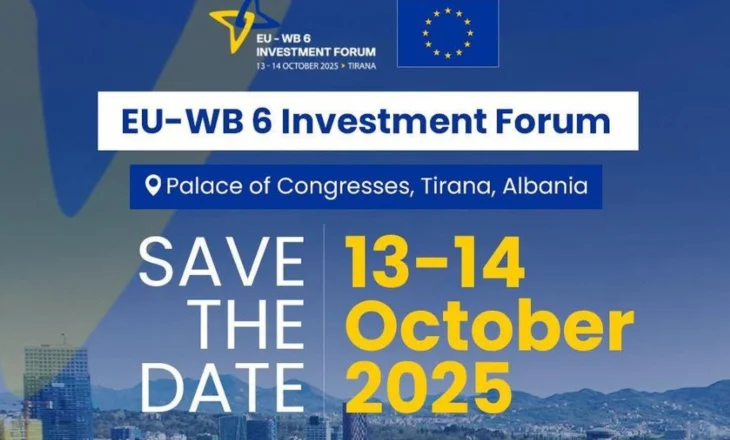 Tirana do të mirëpresë Forumin e Investimeve EU–WB6/ Rama: Ngjarje historike që bashkon vendet e Ballkanit Perëndimor