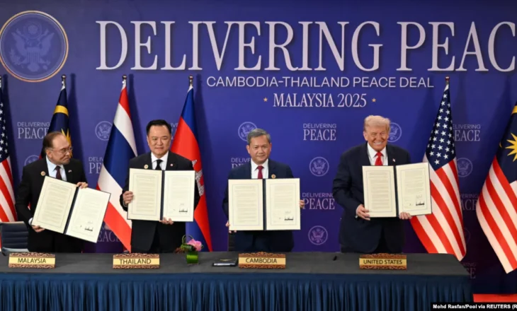 Trump në Azi, mbikëqyr nënshkrimin e armëpushimit dhe një seri marrëveshjesh tregtare