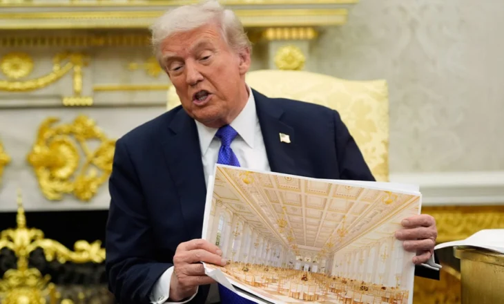Trump nis ndërtimin luksoz të një salle balloje 300 milionë dollarëshe në Shtëpinë e Bardhë, në stilin e Luigjit XIV