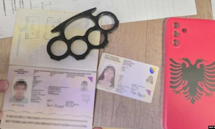 U kapën me boks metalik dhe simbole të flamurit shqiptar, arrestohen në Serbi dy boshnjakë