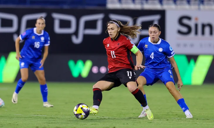 UEFA Nations League për vajza/ Shqipëria luan ndeshjen e parë të fazës play-out kundër Qipros