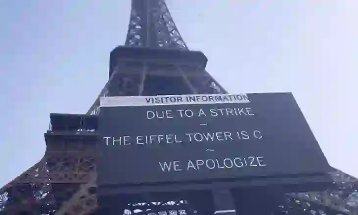 Valë protestash në Francë, grevat mbarëkombëtare ‘kyçin’ Kullën e Eiffel