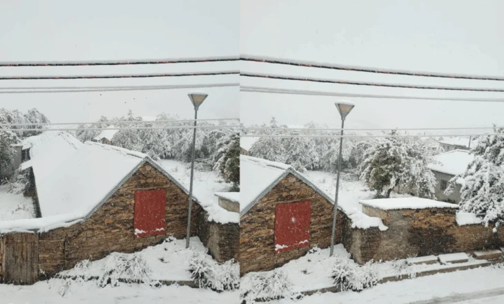 Verilindja mbulohet nga bora, ulja e temperaturave sjell dimër të parakohshëm