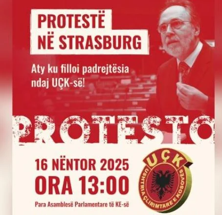 Veteranët e UÇK protestë përpara Këshillit të Evropës në Strasburg, zbulohet data