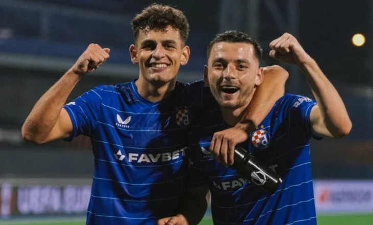 VIDEO/ Arbër Hoxha me shokë festojnë në Serbi, Dinamo Zagreb fiton në Europa League, triumfon Fiorentina
