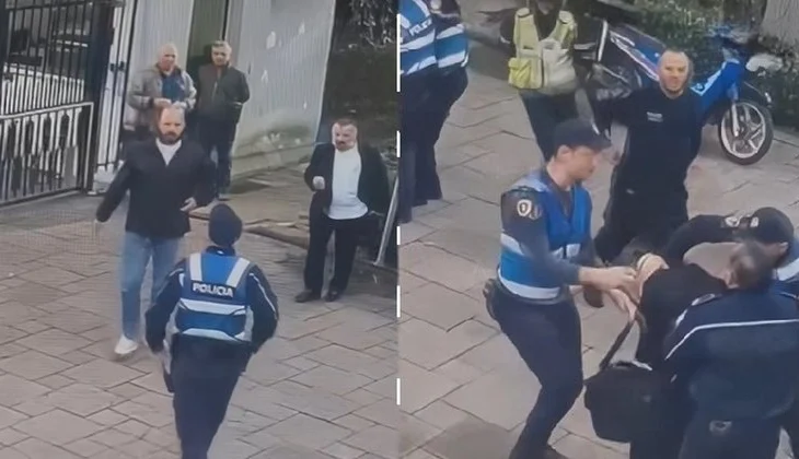 VIDEO / ‘Hajde këtu hajde, se e vrava unë’, momenti kur Shkambi i dorëzohet forcave të rendit