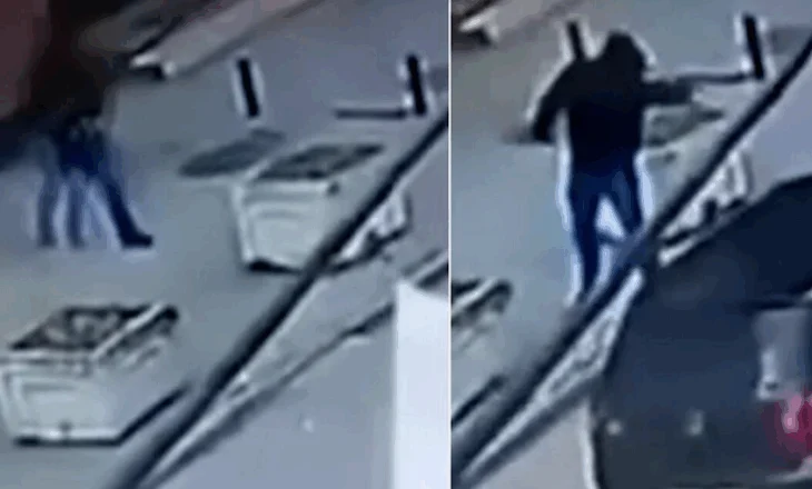 VIDEO/ Momenti kur qëllohet me armë ndaj kandidatit të BDI në Kumanovë