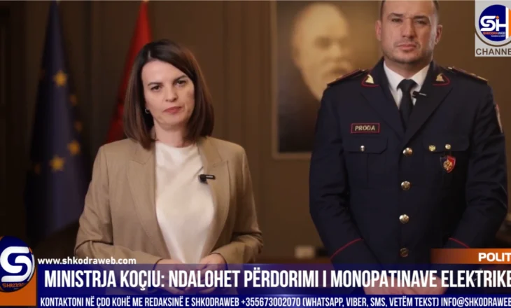 VIDEO – “Monopatinat elektrike ndalohen në rrugë”, ministrja e brendshme Albana Koçiu merr vendimin