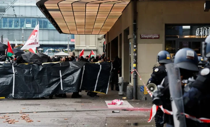 VIDEO/ Protesta pro-palestineze në Zvicër, 20 të plagosur dhe 536 të arrestuar. Dëme të mëdha materiale