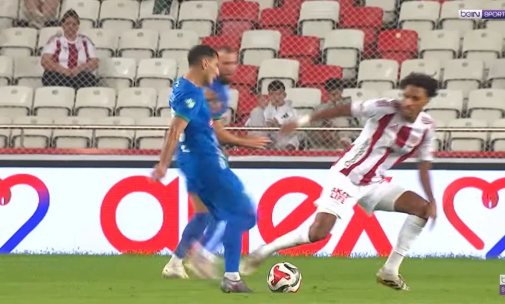VIDEO/ Qazim Laçi më në formë se kurrë përpara sfidës me Serbinë, jep dy asiste në kampionatin turk