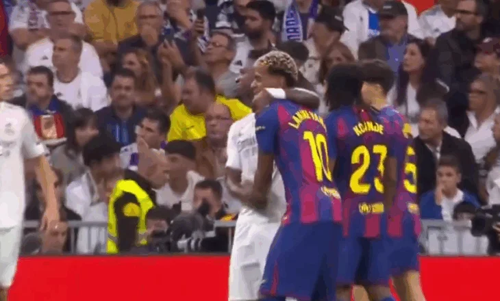 Video që nuk duhet humbur! El Clasico dikur dhe El Clasico dje, Vinicius Junior dhe Yamal e njohin shumë mirë…aktrimin